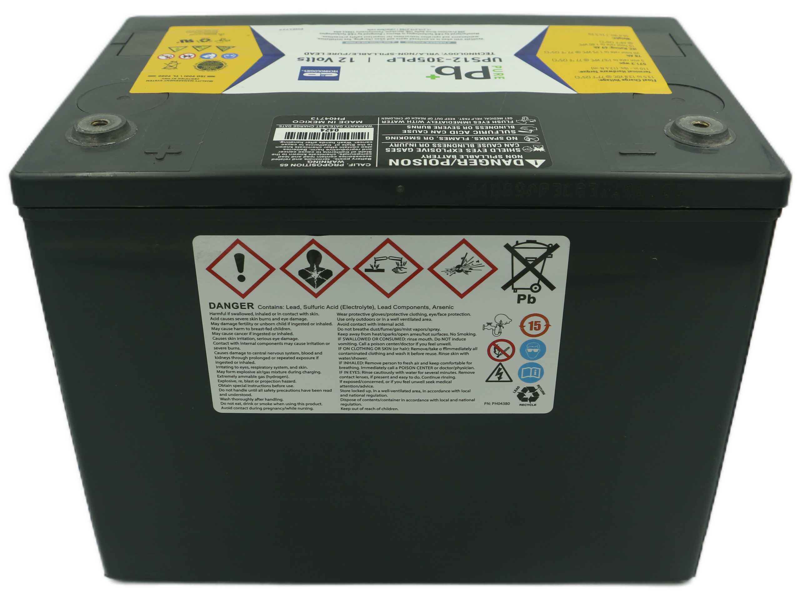 UPS12-305PLP 12V UPS BATTERY