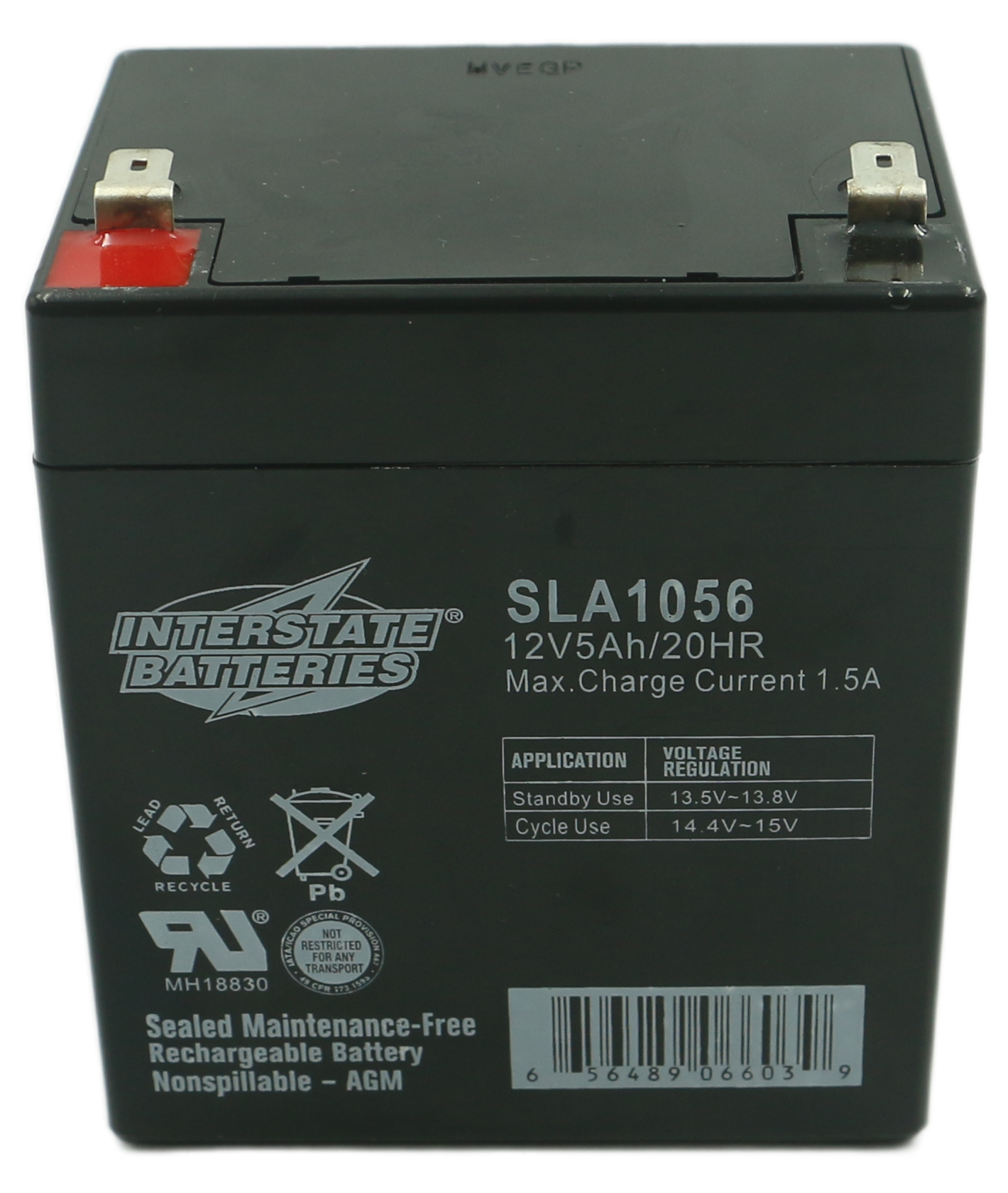 SLA-1056 12V 5Ah F2 BATTERY